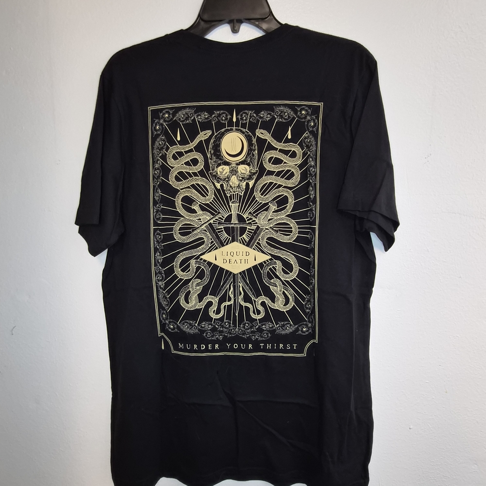 Liquid Death Black Graphic T-Shirt